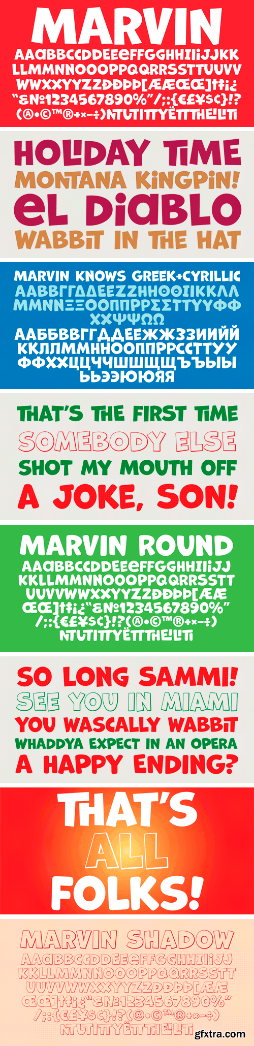 Marvin Font Family