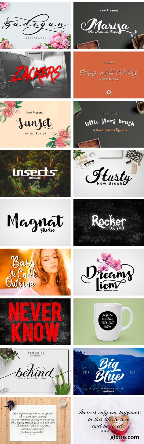 CM - Font Bundle 2018 2187201