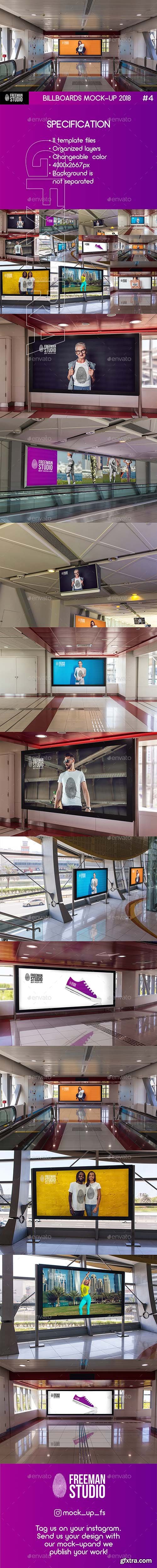 Graphicriver - Billboards Mock-Up 2018 4 21305162