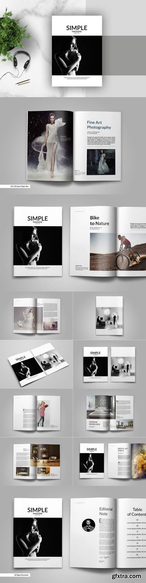 Simple Magazine Template