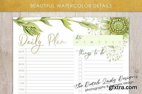 CM - Printable Daily Planner Pack #4 2250158