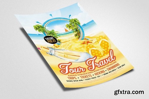 CM - Tour & Travel Flyer Templates 2235731