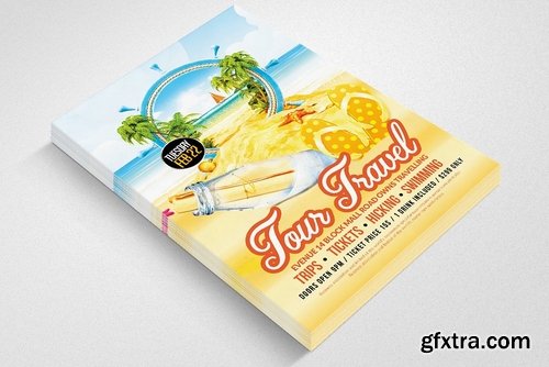 CM - Tour & Travel Flyer Templates 2235731