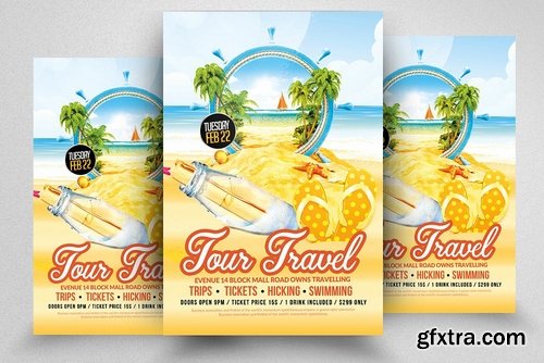 CM - Tour & Travel Flyer Templates 2235731