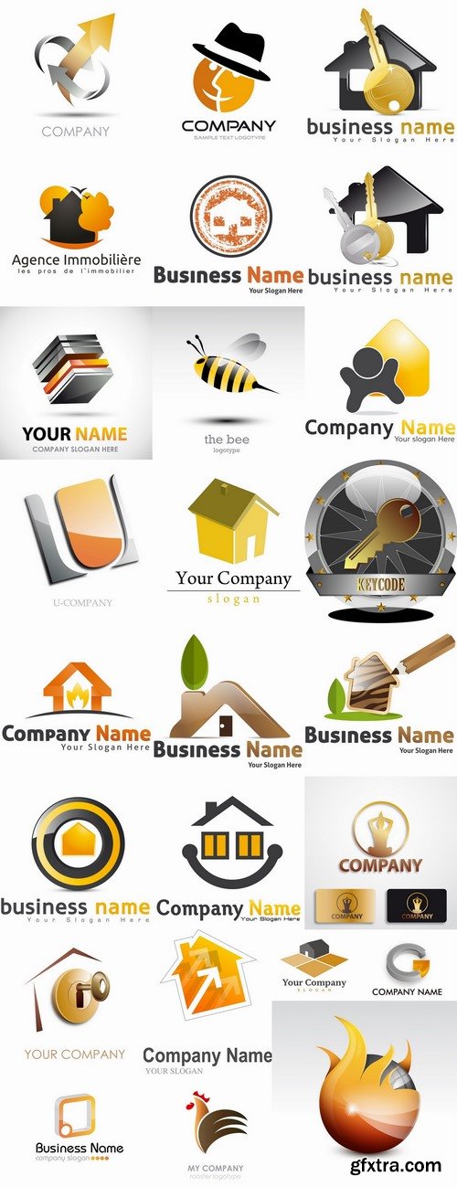 Picture vector logo illustration of the business campaign 35-25 eps