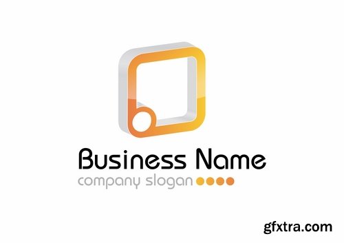 Picture vector logo illustration of the business campaign 35-25 eps