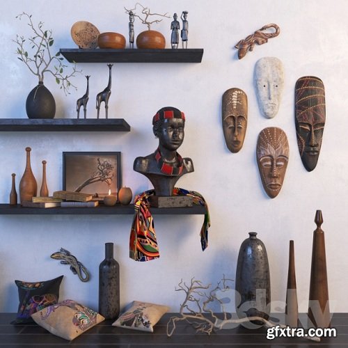 African Sculpture 3d Models