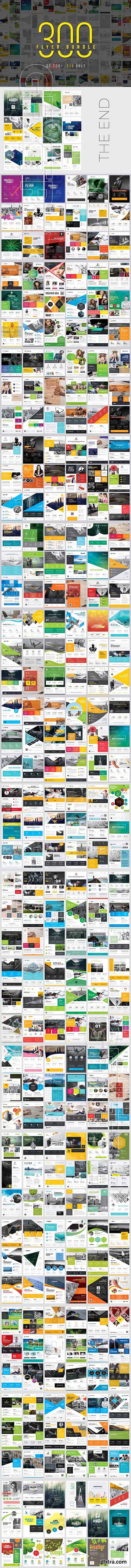 CreativeMarket - Corporate Business Flyer Bundle 2266883