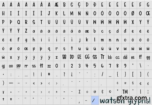 CreativeMarket My Dear Watson Font 1772283