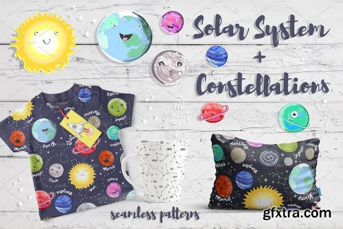 CreativeMarket Solar System 2118418