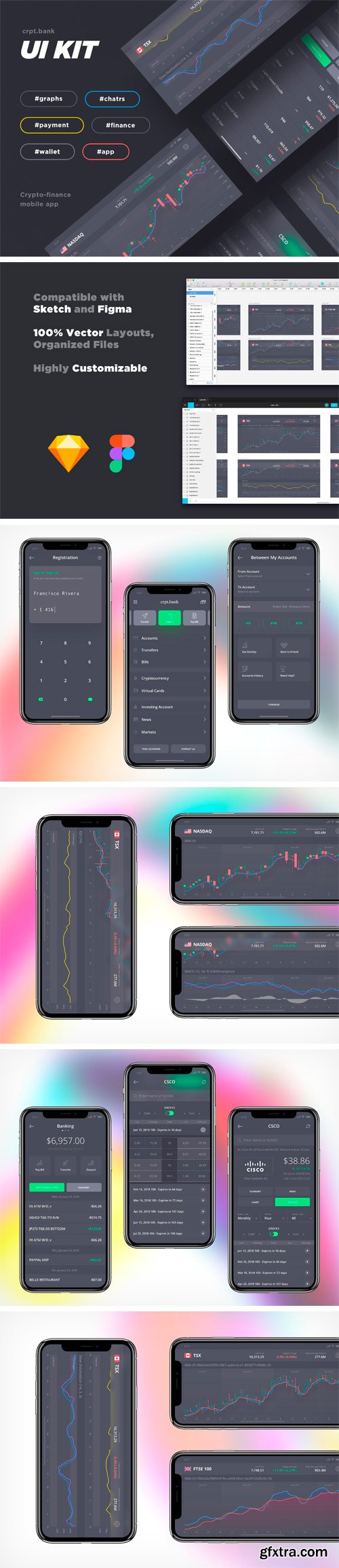 CM - Crypto Bank iOS UI Kit 2222854