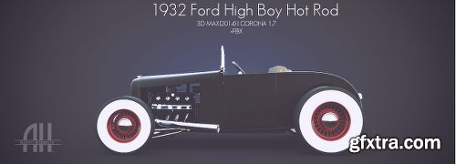 32 Ford Hot Rod 3D Model