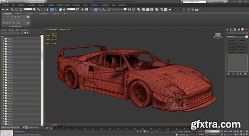 Ferrari F40 3D Model