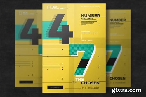 Number Poster Design