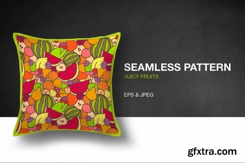 Juicy Fruits Seamless Pattern