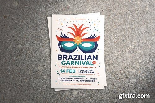 CM - Brazilian Carnival Flyer 2198614