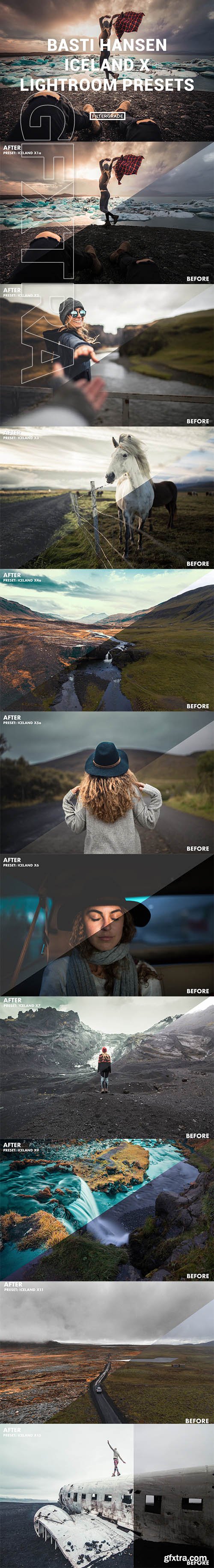 Basti Hansen Iceland X Lightroom Presets