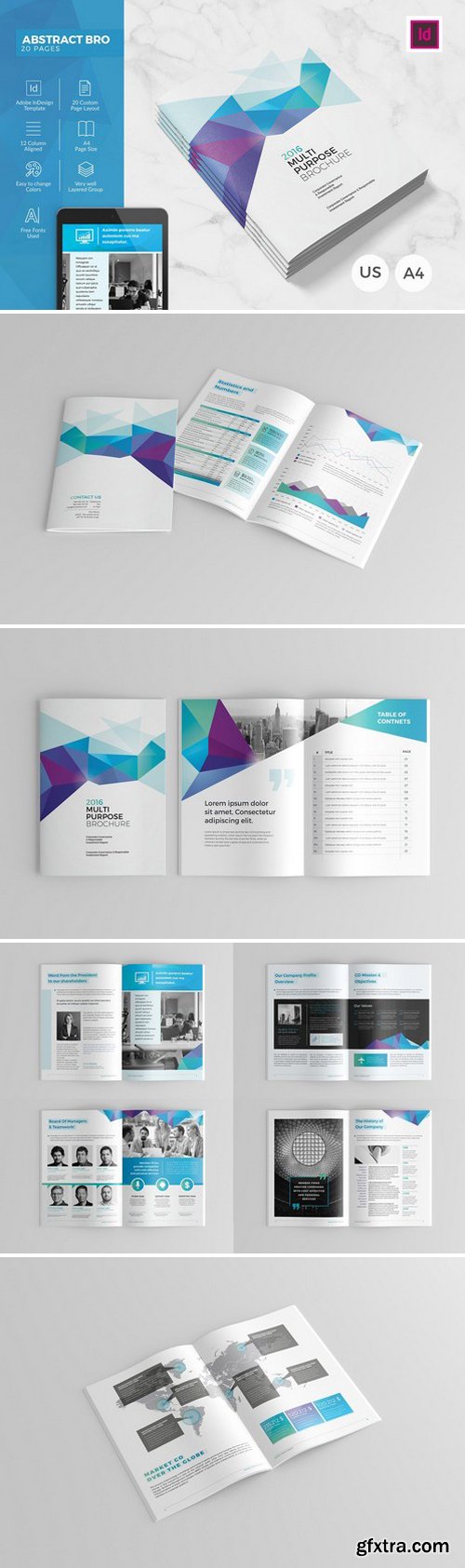 CM - Abstract Polygon Brochure 2204370