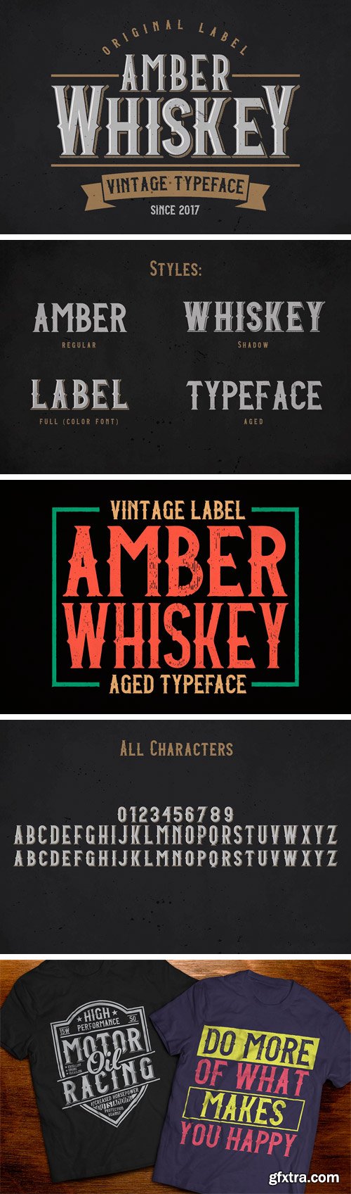 CM - Amber Whiskey Typeface 2200308