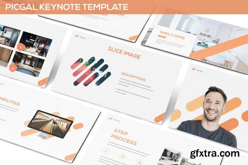 CreativeMarket PICGAL Keynote Template 2052069