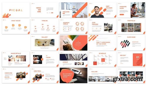 CreativeMarket PICGAL Keynote Template 2052069