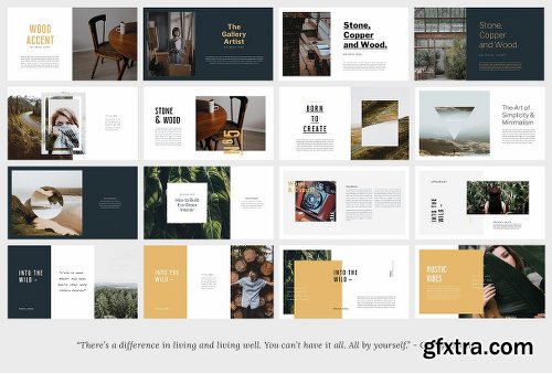 CreativeMarket MONROE - Powerpoint Template 2141192