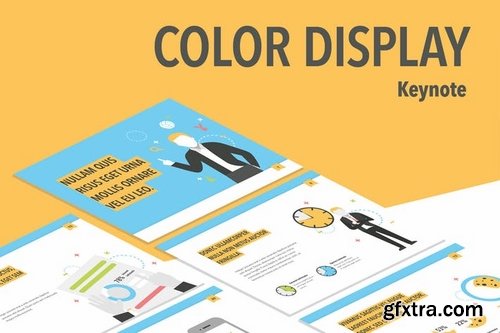 Color Display Keynote Template