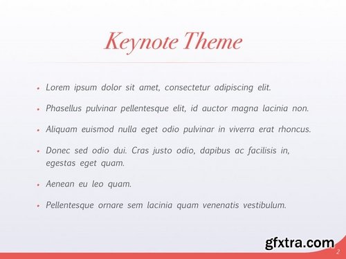 Coral Dove PowerPoint Theme