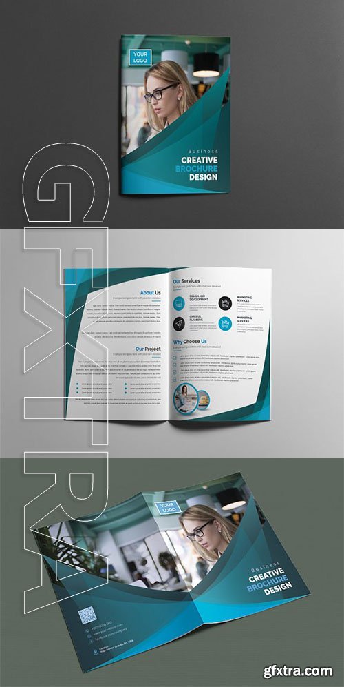 CreativeMarket - Bifold Brochure 2267084