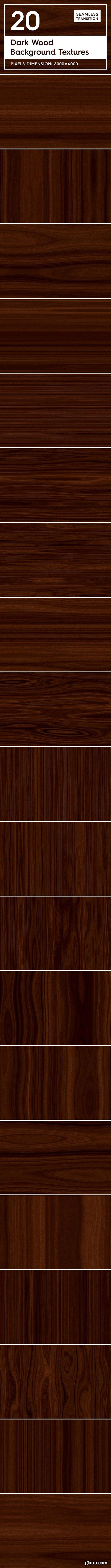CM - 20 Dark Wood Background Textures 2166807