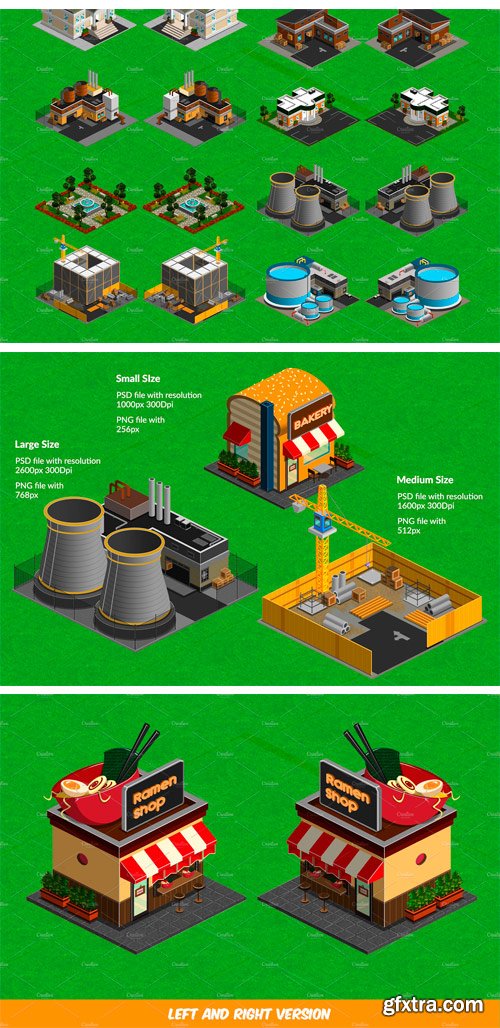 CM - Isometric City Build Collection v.2 2222920