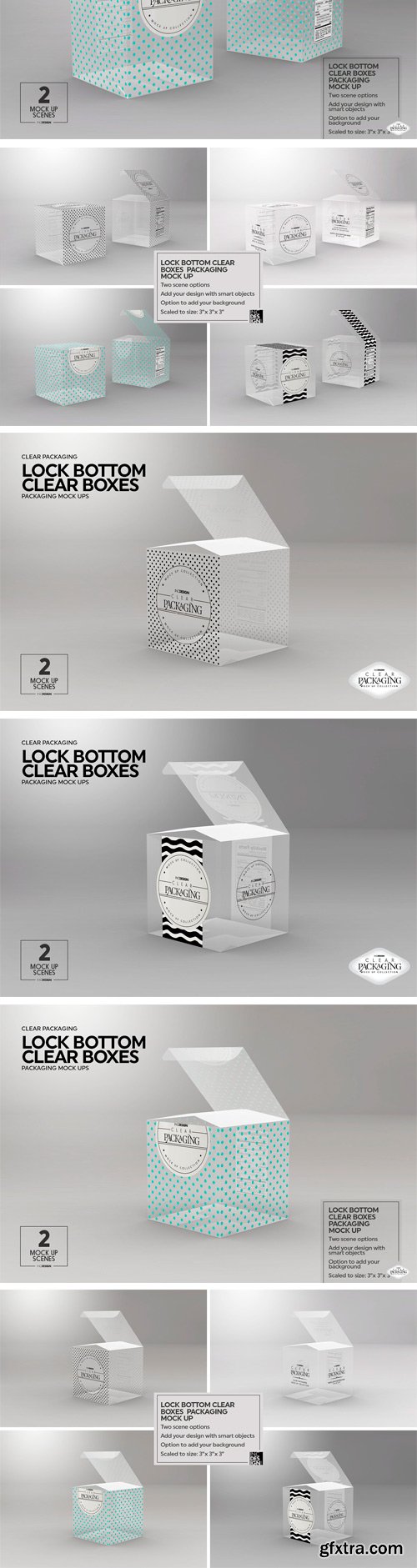 CM - Clear Lock Bottom Boxes MockUp 2221915