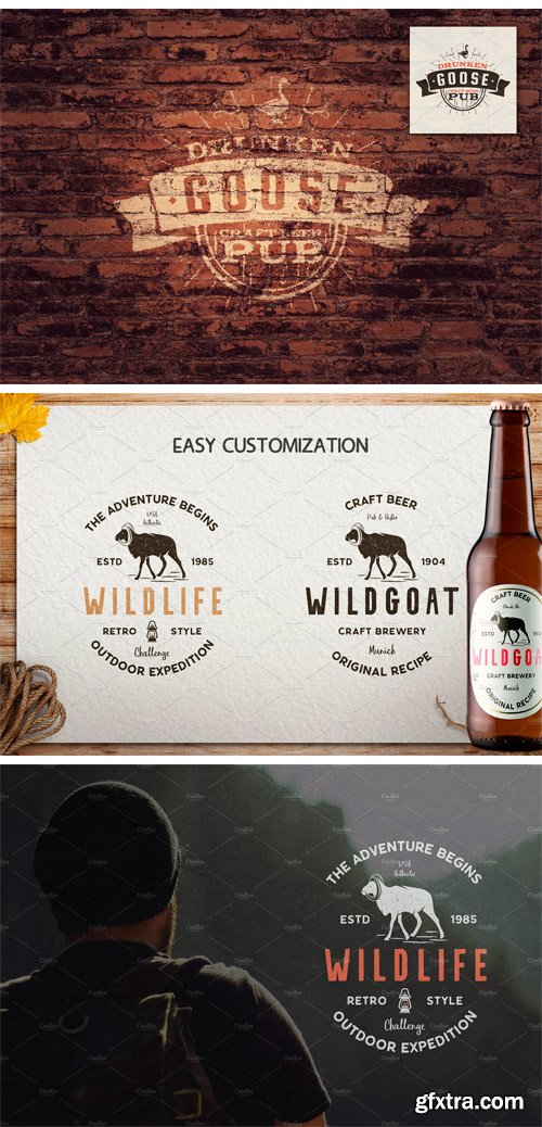 CM - 12 Wild Animals Badges [Part 2] 2194488