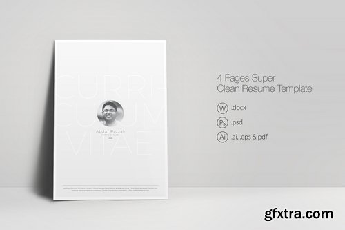 CM - Minimal Word Resume 2223742