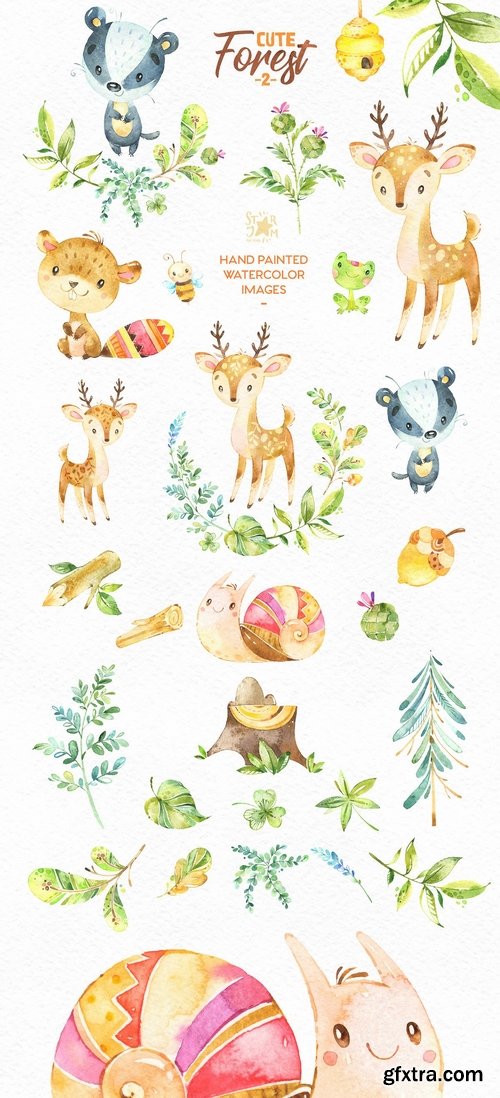 CM - Cute Forest 2.Collection of animals 2257145