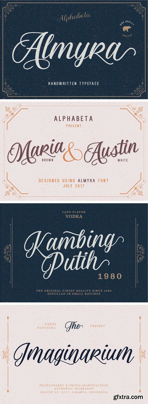 Almyra Script Font