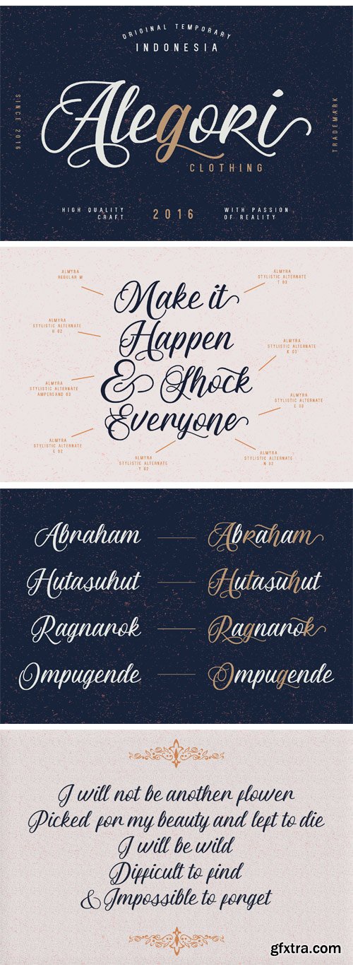 Almyra Script Font