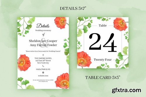 CM - Poppy. Wedding Invitation Package 2236180