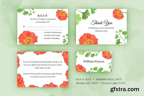 CM - Poppy. Wedding Invitation Package 2236180