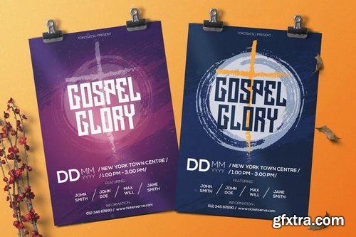 Gospel Music Flyer