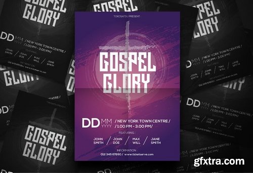 Gospel Music Flyer