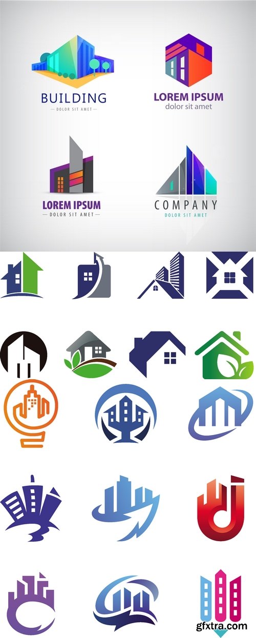 Vectors - Real Estate Logo Set 84