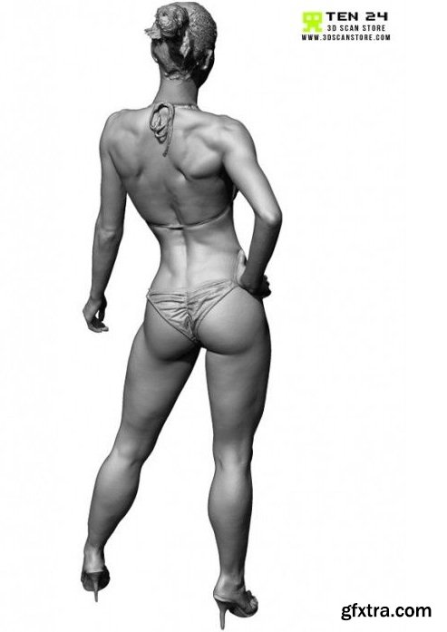 3D Scan Store &ndash; Fitness Model Bundle