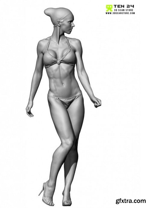 3D Scan Store &ndash; Fitness Model Bundle