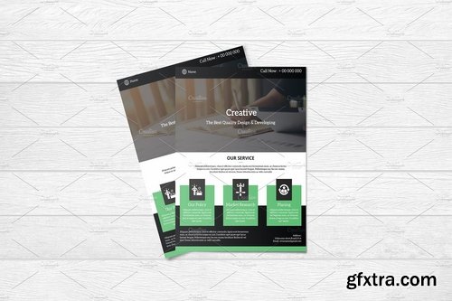 CM - Web Designer Flyer Template -V657 2008361