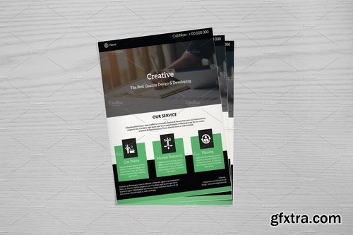 CM - Web Designer Flyer Template -V657 2008361