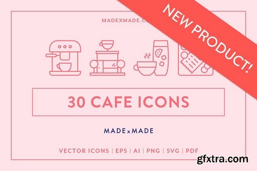 CM - Line Icons – Cafe 2250928