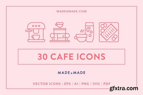 CM - Line Icons – Cafe 2250928