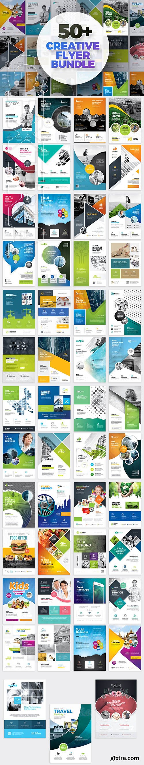 CreativeMarket - Flyer Bundle 2266599