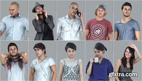 AXYZ Design - Ready-Posed 3D Humans